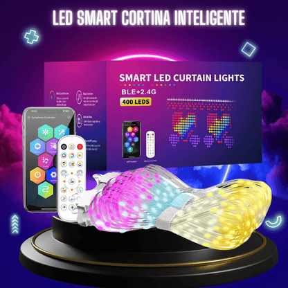 LED Smart Cortina Inteligente ✨