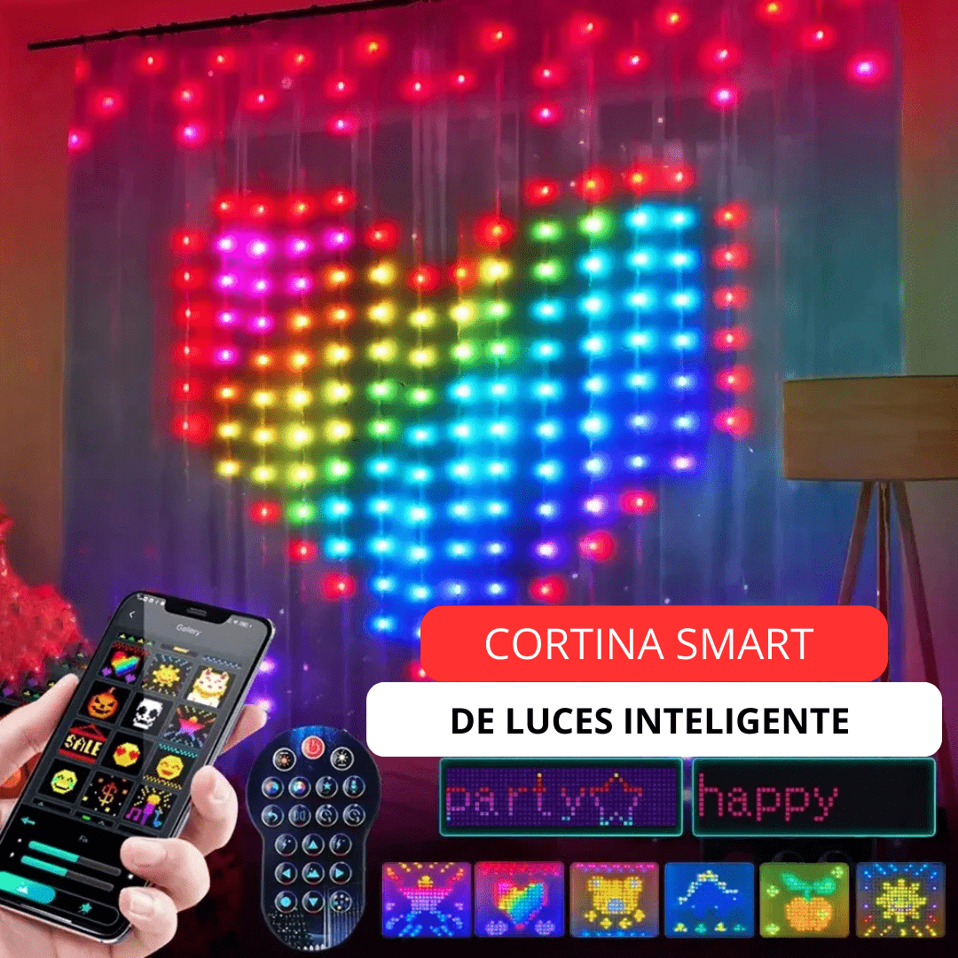 LED Smart Cortina Inteligente ✨