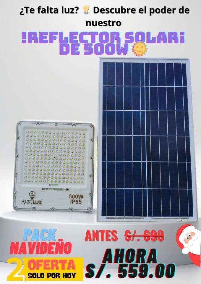 Reflector Solar 500w