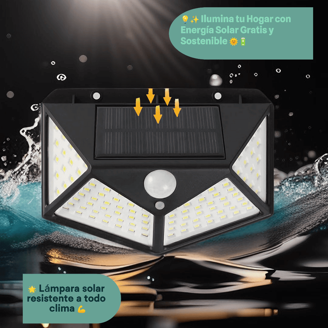 LAMPARA LED SOLAR